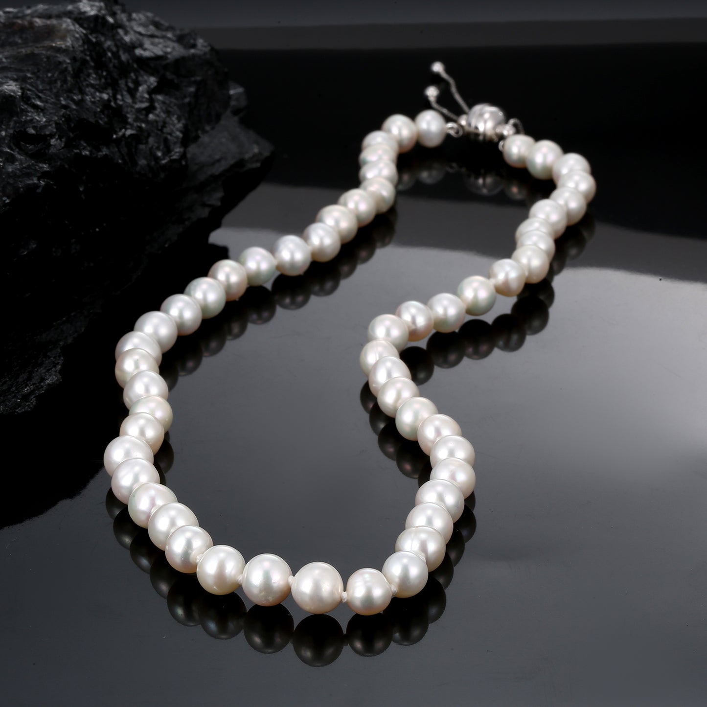 175Ct Edison Pearl 18"+3" Necklace