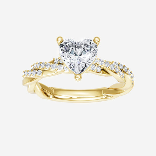 Heart Brilliant Ring