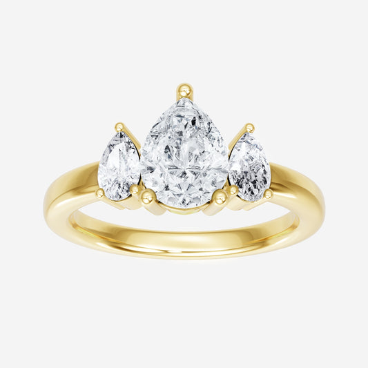 Pear Free Spirit Ring