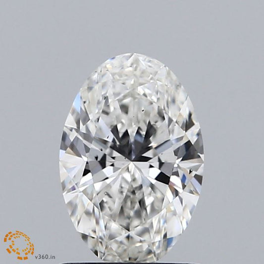 Oval 1.02ct G SI1