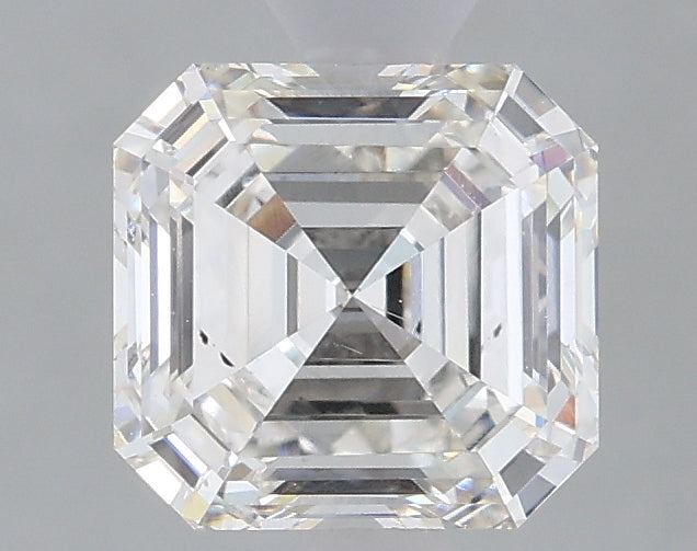 Anillo Asscher de 1,00 ct de alta calidad, VS2