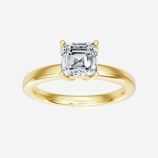 Asscher Romance Ring