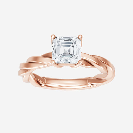 Asscher Radiance Glow Ring