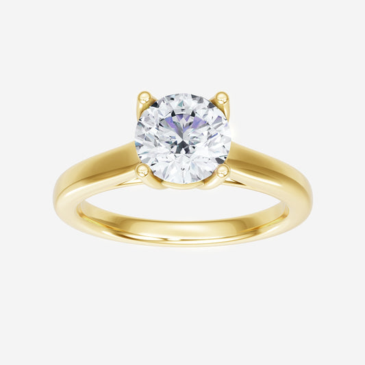 Round Crystal Cascade Ring