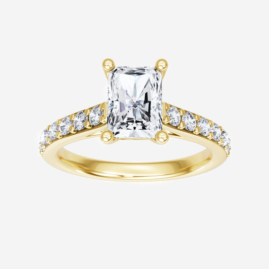 Radiant Glittering Ring