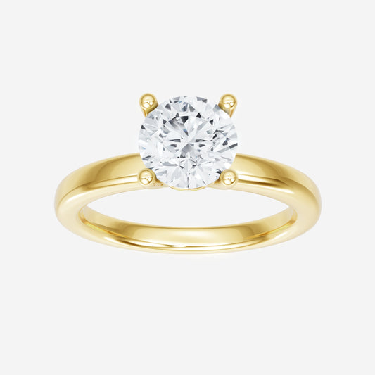 Round Dazzling Diva Ring