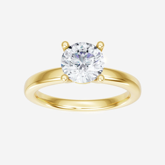 Round Dazzling Diva Ring