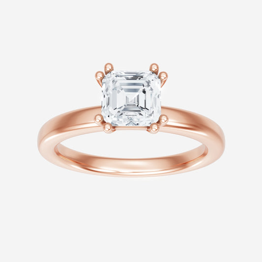 Asscher Eternal Split Halo Ring