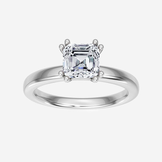 Asscher Joyful Ring