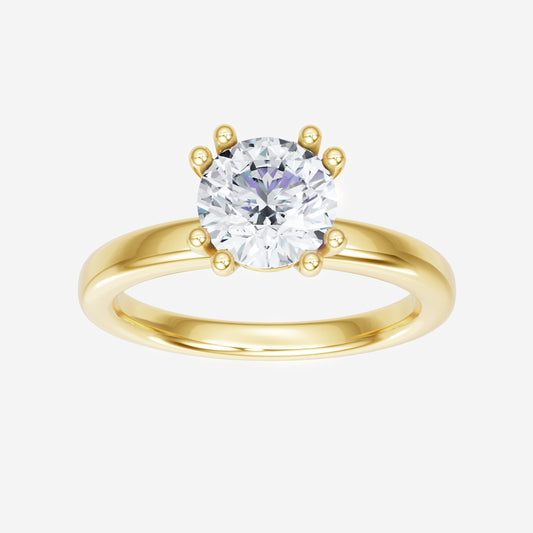 Round Cherished Spark Ring