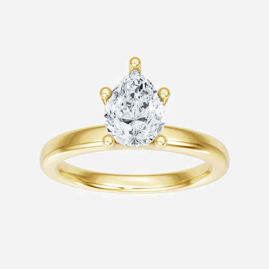 Anillo fino Pear Whisper