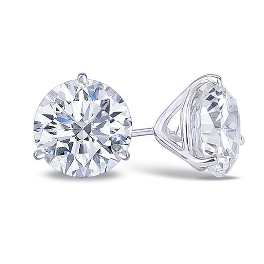 3.00ct Lab Grown Diamond Classic Brilliance Studs  EF VVS2