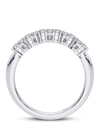 0.50ct  Lab Grown Diamond Band Ring Size 8
