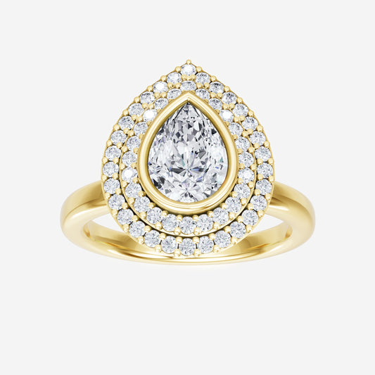 Pear Elegant Ring