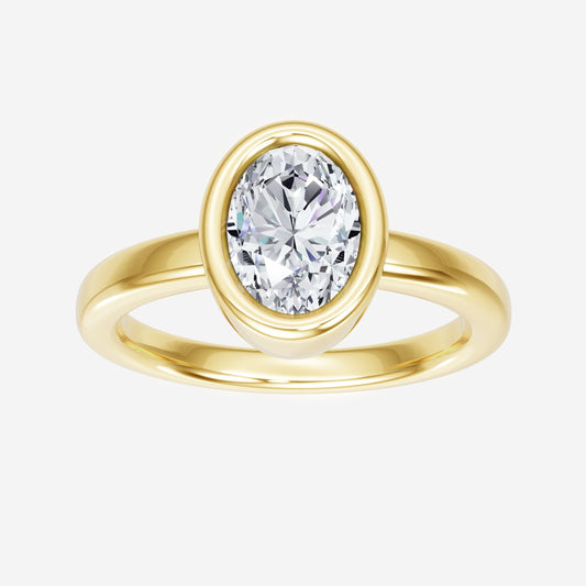 Oval Wishing Star Ring