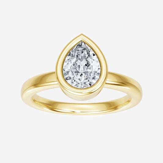 Pear Graceful Harmony Ring