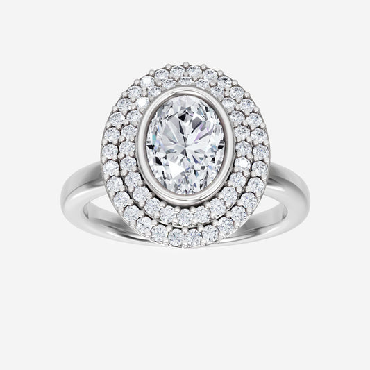 Oval Jewel of Joy Ring