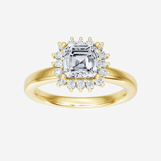 Asscher Timeless Diamond Ring