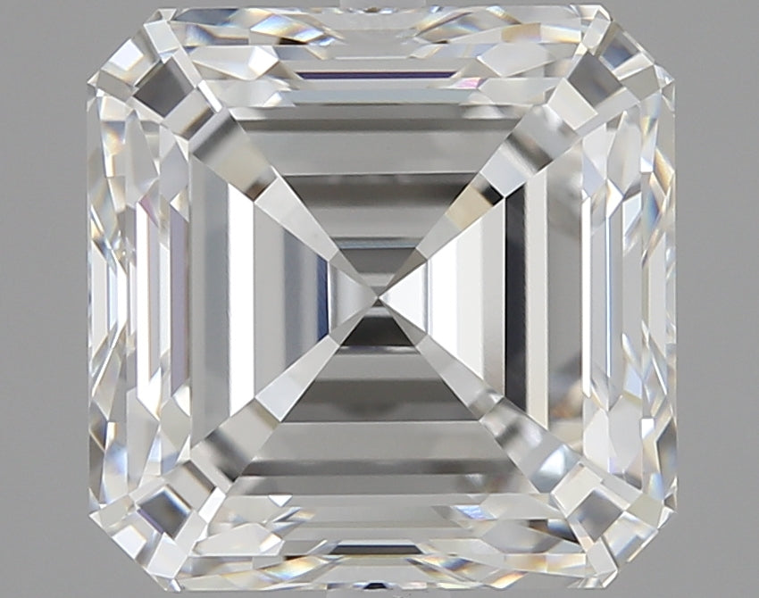 Asscher 4.08ct E VVS1