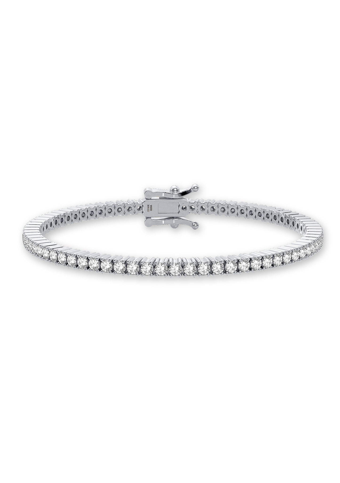 Lab Grown Diamond Tennis Bracelet (4ct - 5ct)