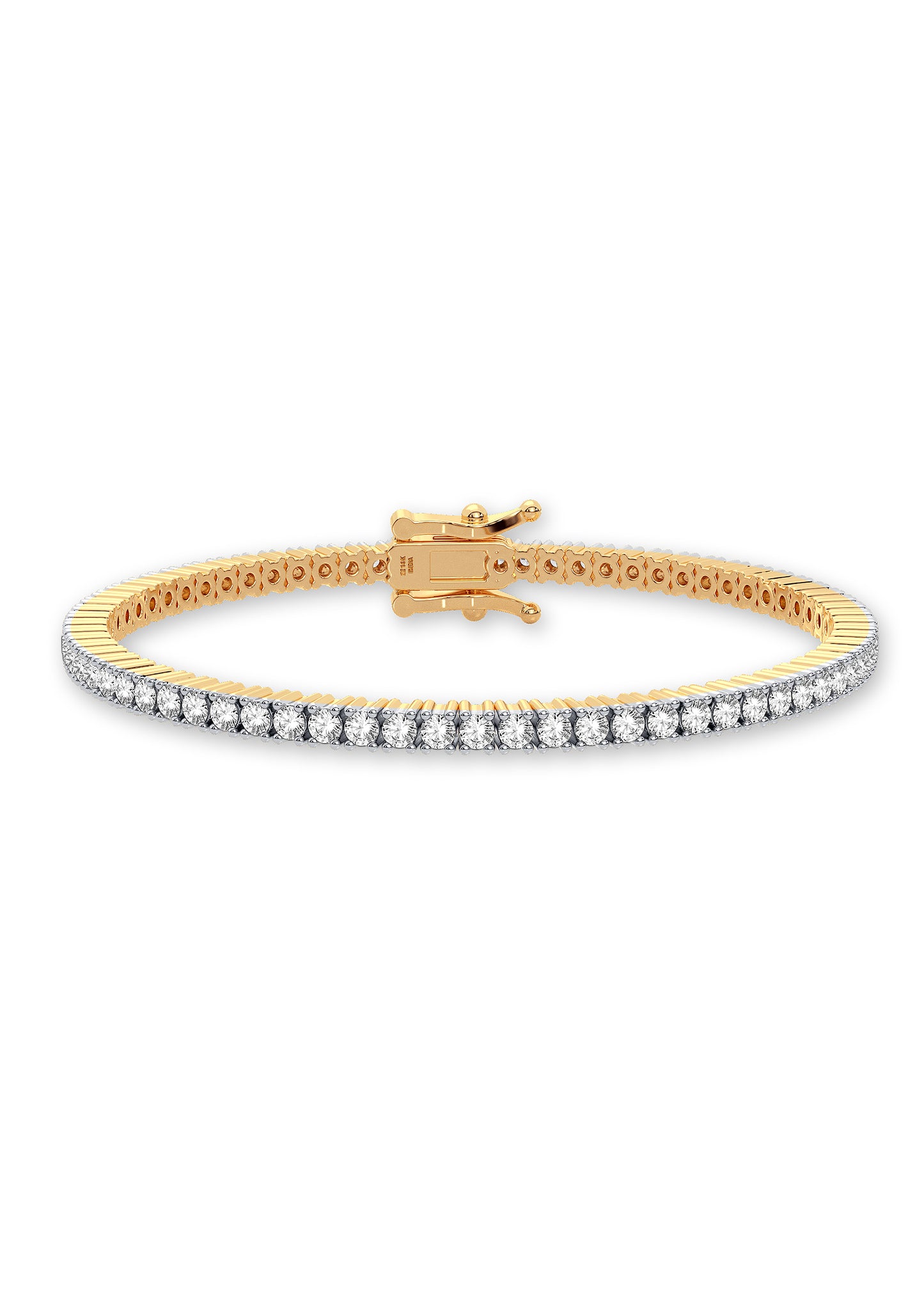 Lab Grown Diamond Tennis Bracelet (4ct - 5ct)