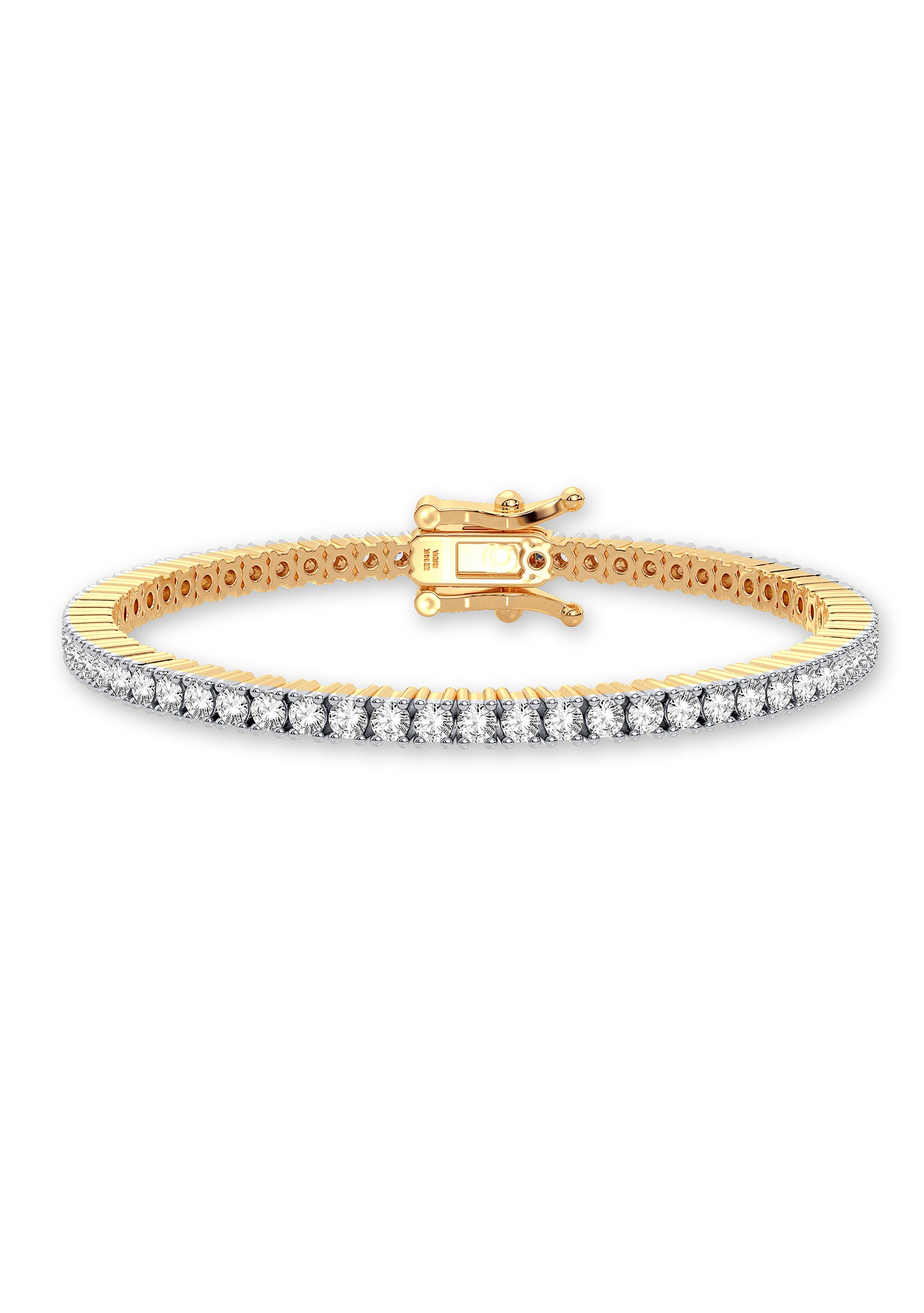 Lab Grown Diamond Tennis Bracelet (4ct - 5ct)