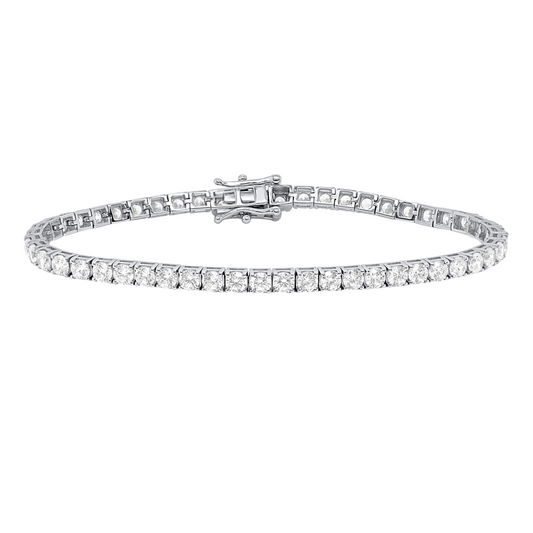 9.5ct Tennis Bracelet 6.5 Inch