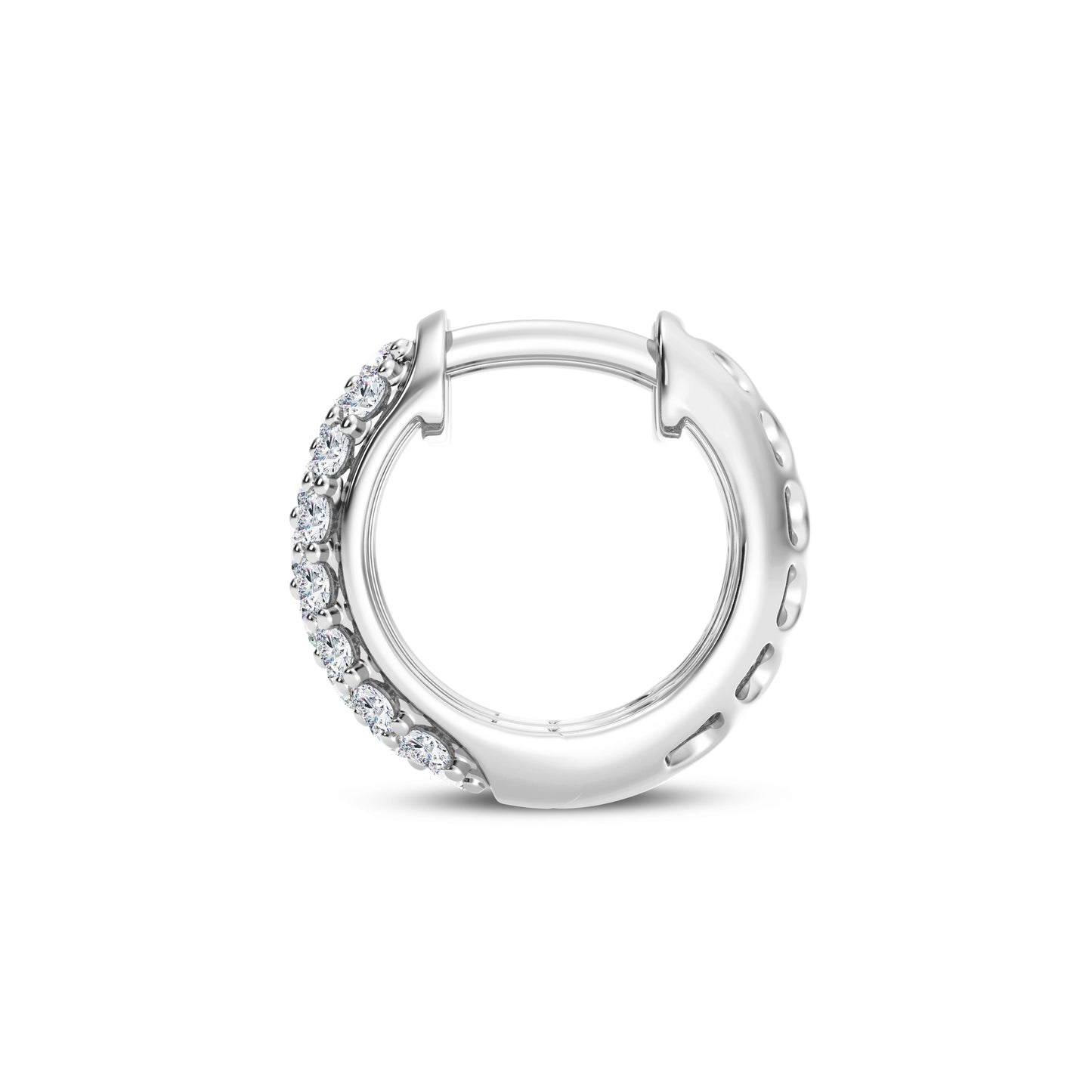 1.00ct Lab Grown Diamond Huggies Earrings