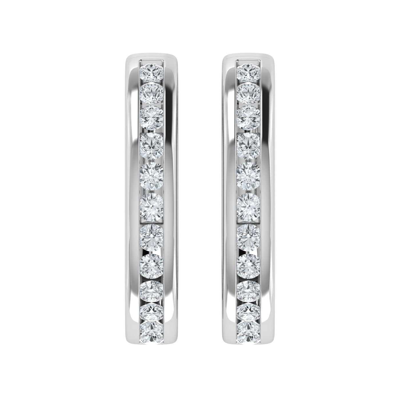 Lab Grown Diamond Dazzling Hoop Earrings (0.25ct-1.00ct)