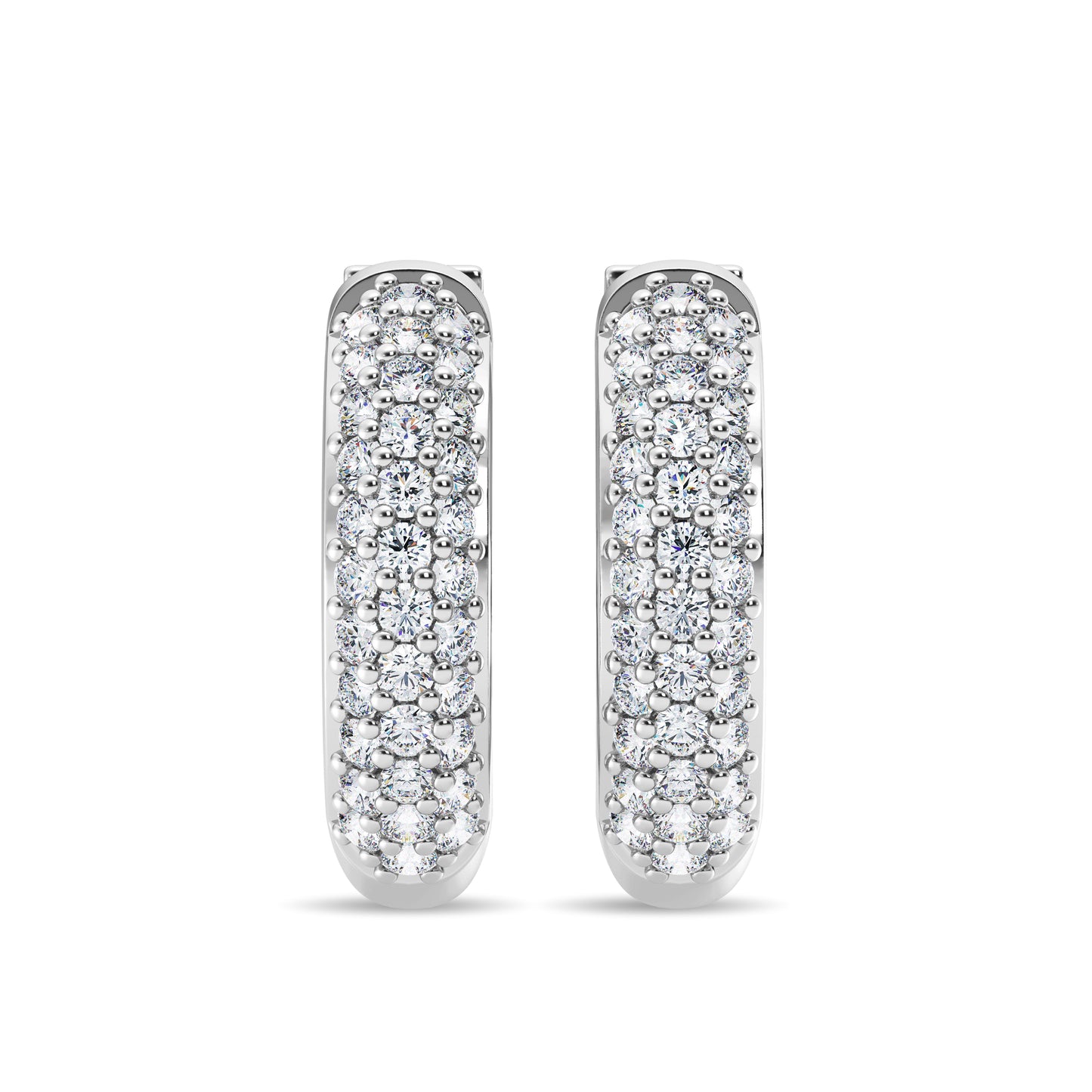 1.00ct Lab Grown Diamond Hoop Earring