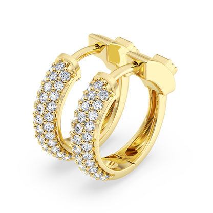 1.00ct Lab Grown Diamond Hoop Earring