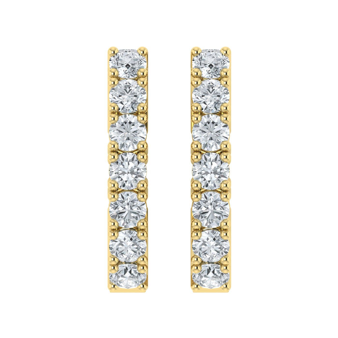 0.50ct Lab Grown Diamond Forever Yours Hoop Earrings