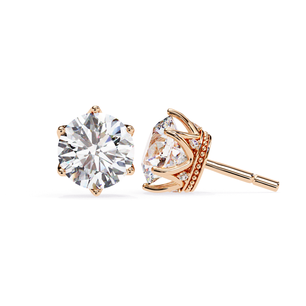 2.55ct Lab Grown Diamond Royal Radiance Studs