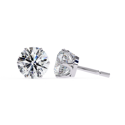 2.50ct Lab Grown Diamond Glow Stud Earrings