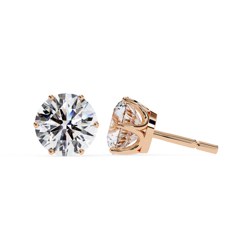 2.50ct Lab Grown Diamond Glow Stud Earrings