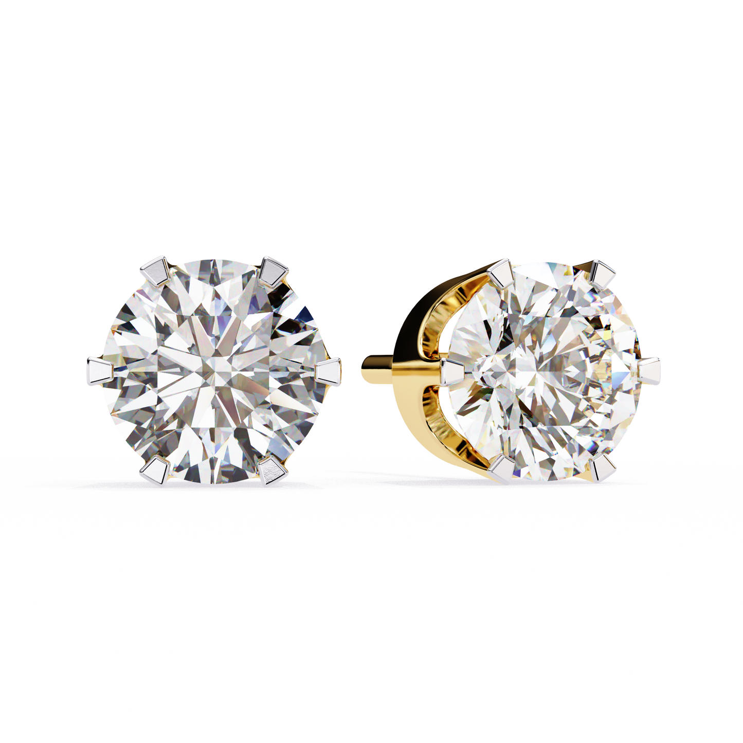 2.50ct Lab Grown Diamond Classic Elegance Earrings