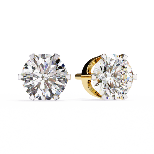 2.50ct Lab Grown Diamond Classic Elegance Earrings