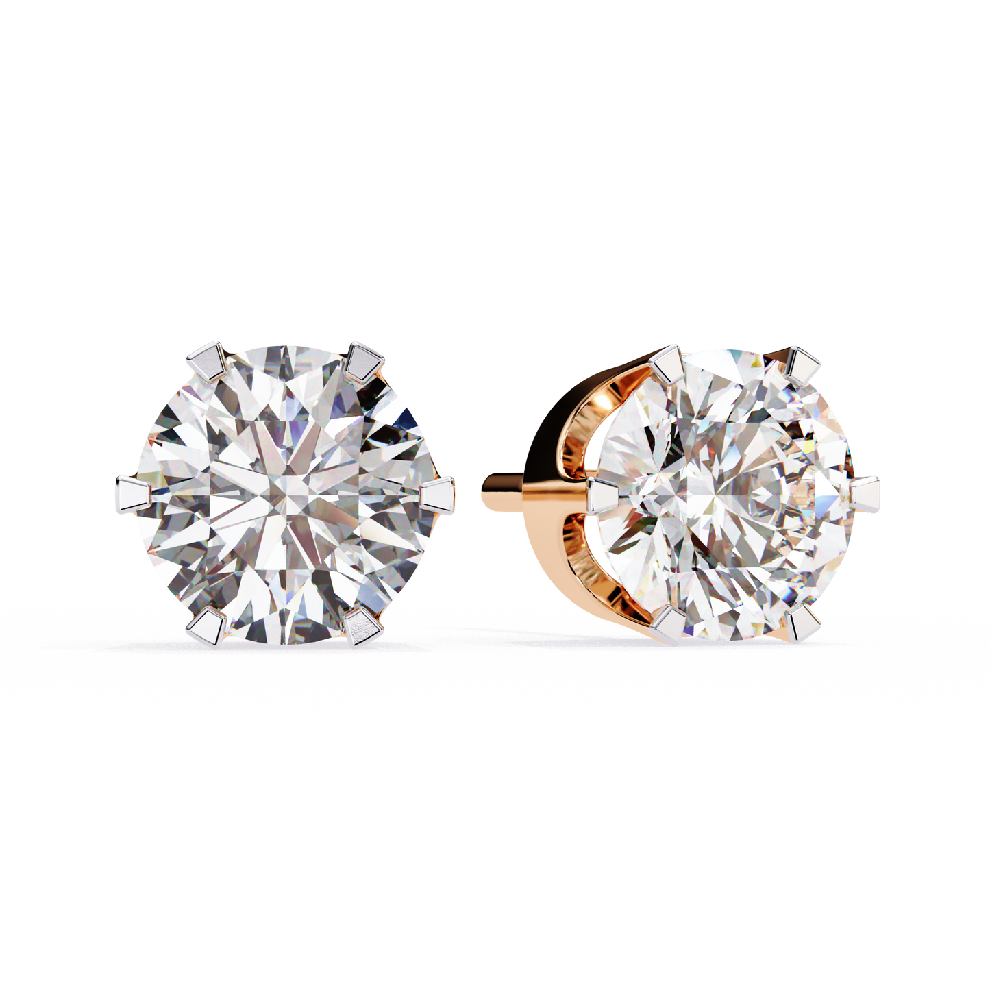 2.50ct Lab Grown Diamond Classic Elegance Earrings