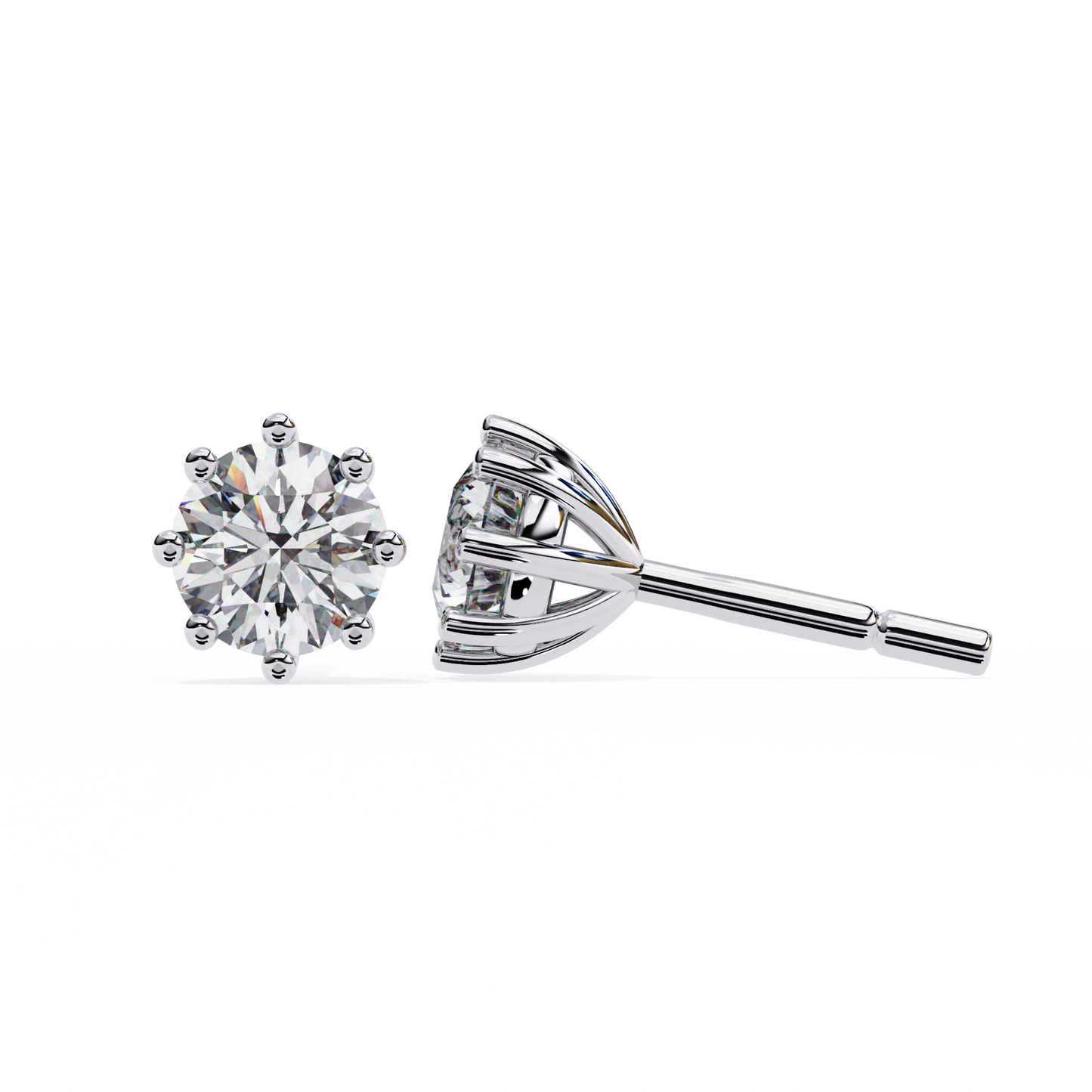 2.50ct Lab Grown Diamond Gemma Solis Earrings