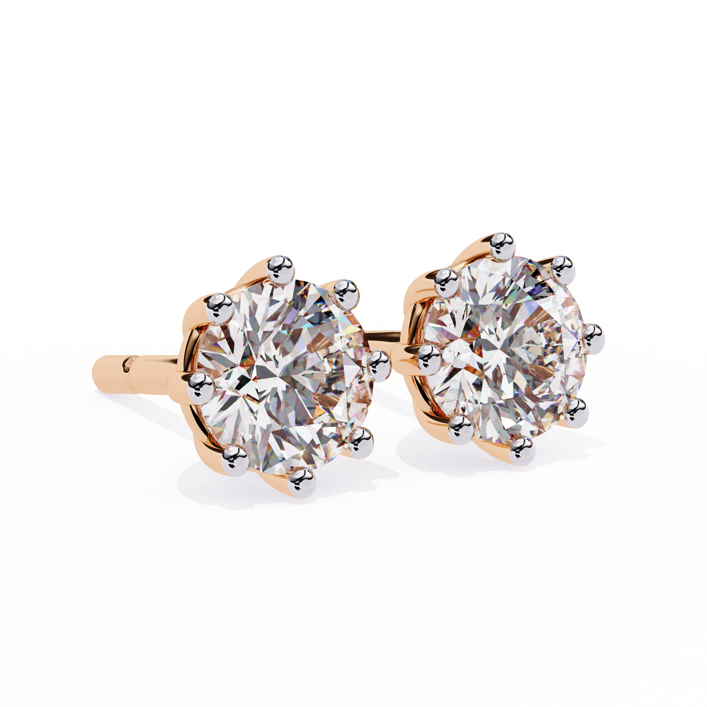 2.50ct Lab Grown Diamond Gemma Solis Earrings