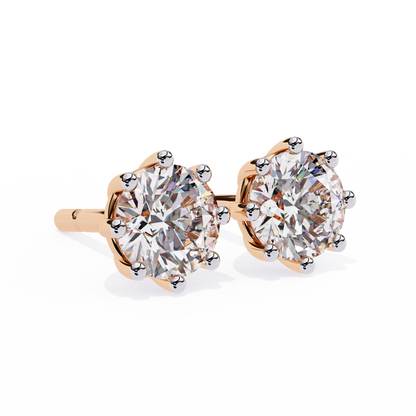 2.50ct Lab Grown Diamond Gemma Solis Earrings