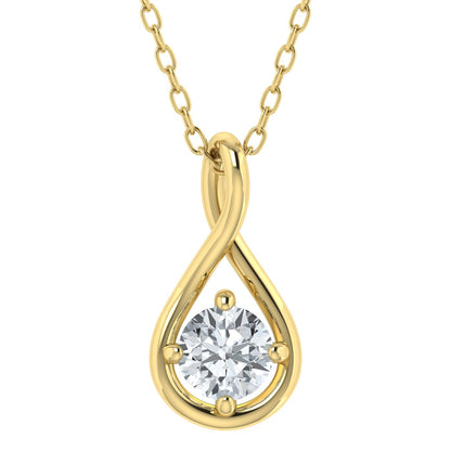 1.00ct Lab Grown Diamond Infinite Pendant