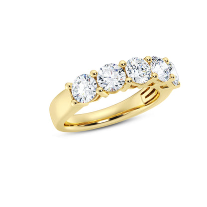 2.00Ct Lab Grown Diamond Band Ring