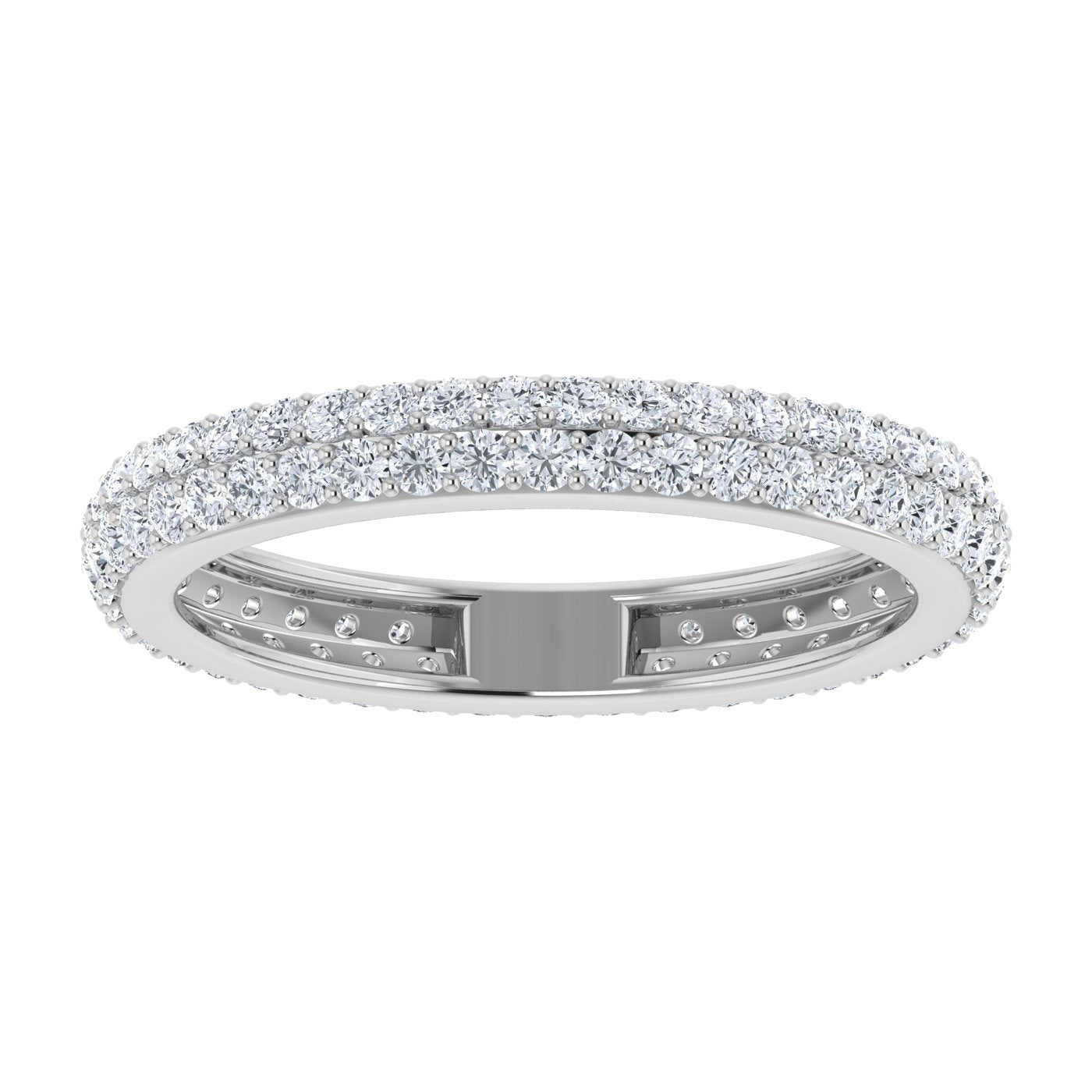 1.00ct Lab Grown Diamond Eternity Band Ring