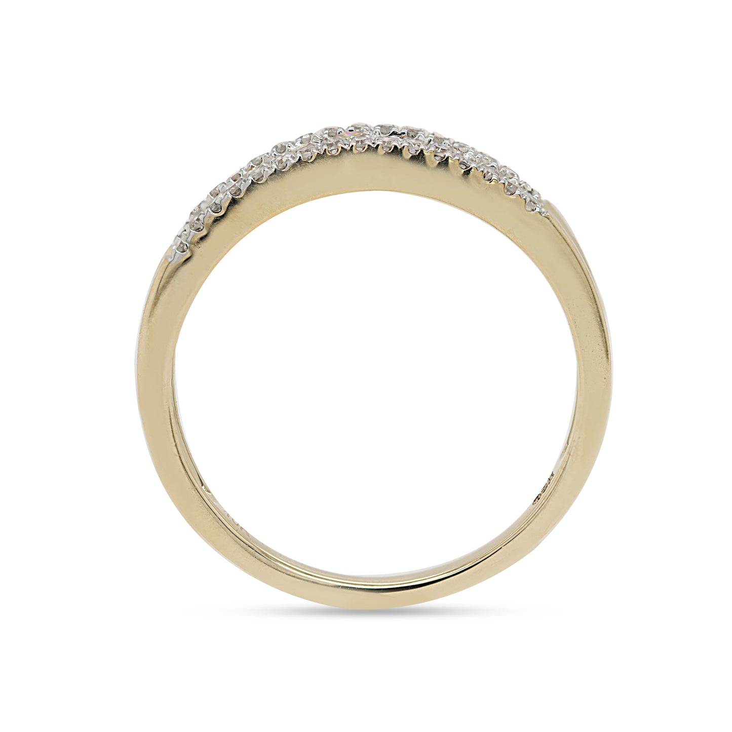 0.50ct Natural Champagne Diamond Ring