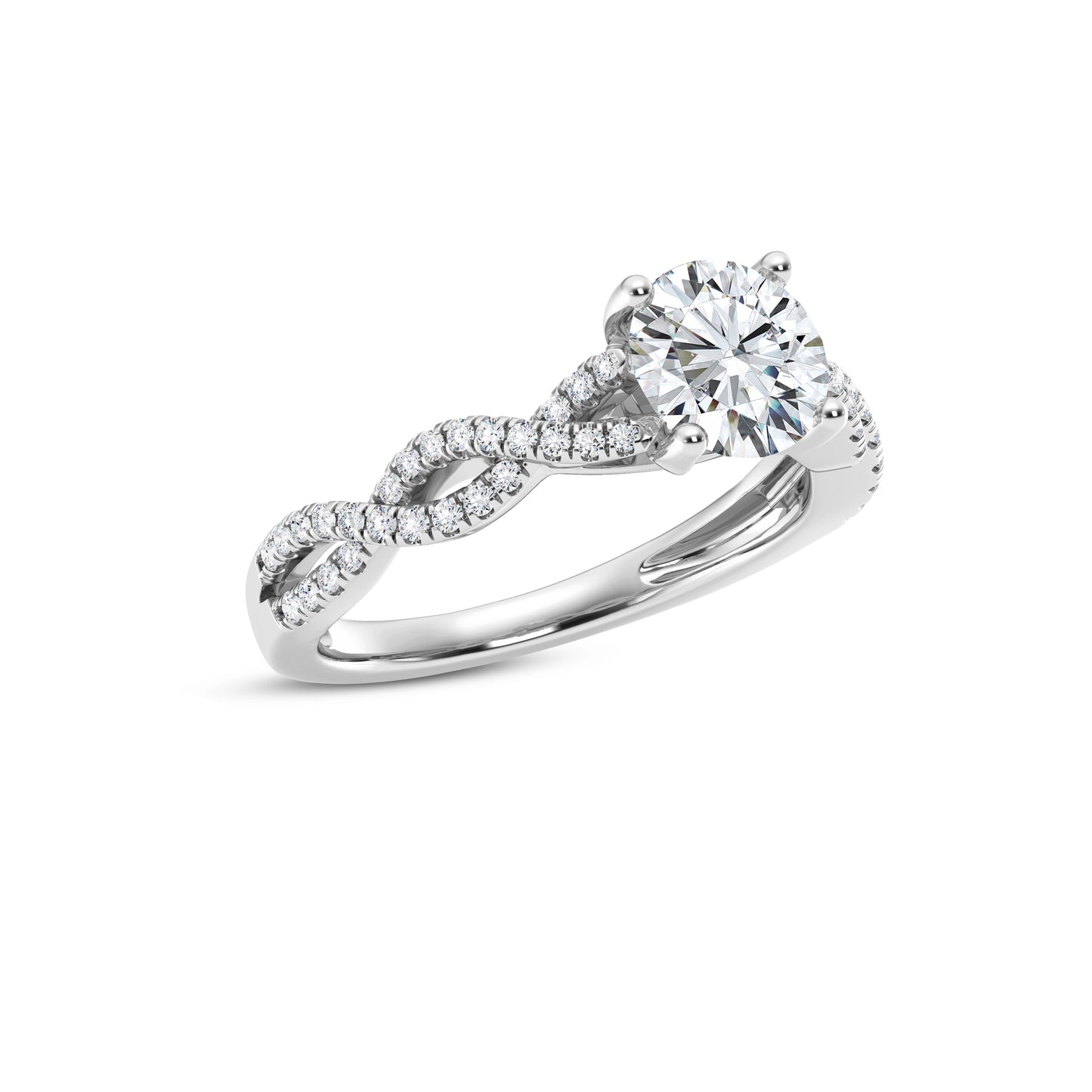 1.25ct Lab Grown Diamond Infinity Ring