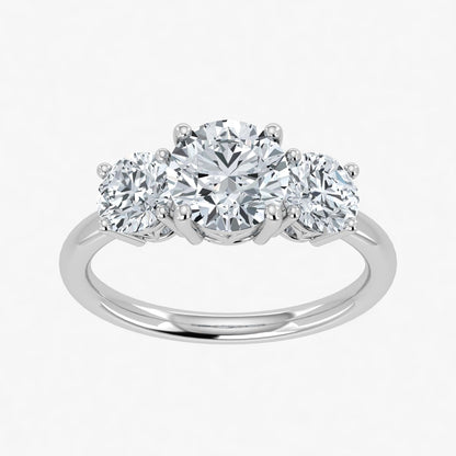 2.00ct Lab Grown Diamond Trilogy Ring