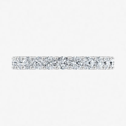 IGI Certified 14k Gold Lab Grown Diamond Eternity Band (1ct-2ct)