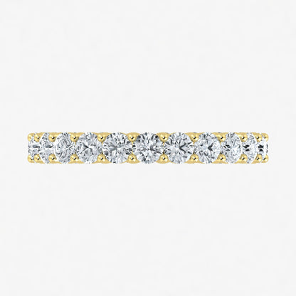 IGI Certified 14k Gold Lab Grown Diamond Eternity Band (1ct-2ct)