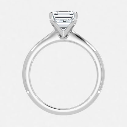 IGI Certified VS-EF Lab Grown Asscher Diamond Ring (1ct-1.50ct)